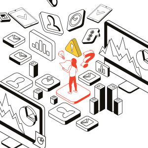 Confused Carmen looking at a piece of paper