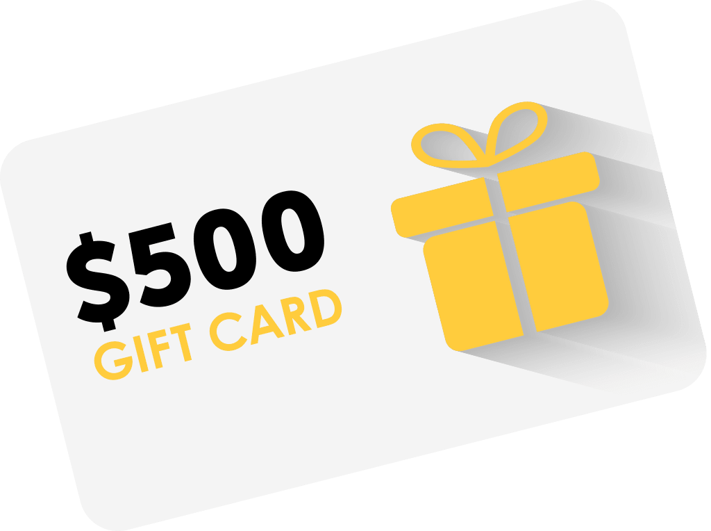 Illustration of a gift card
